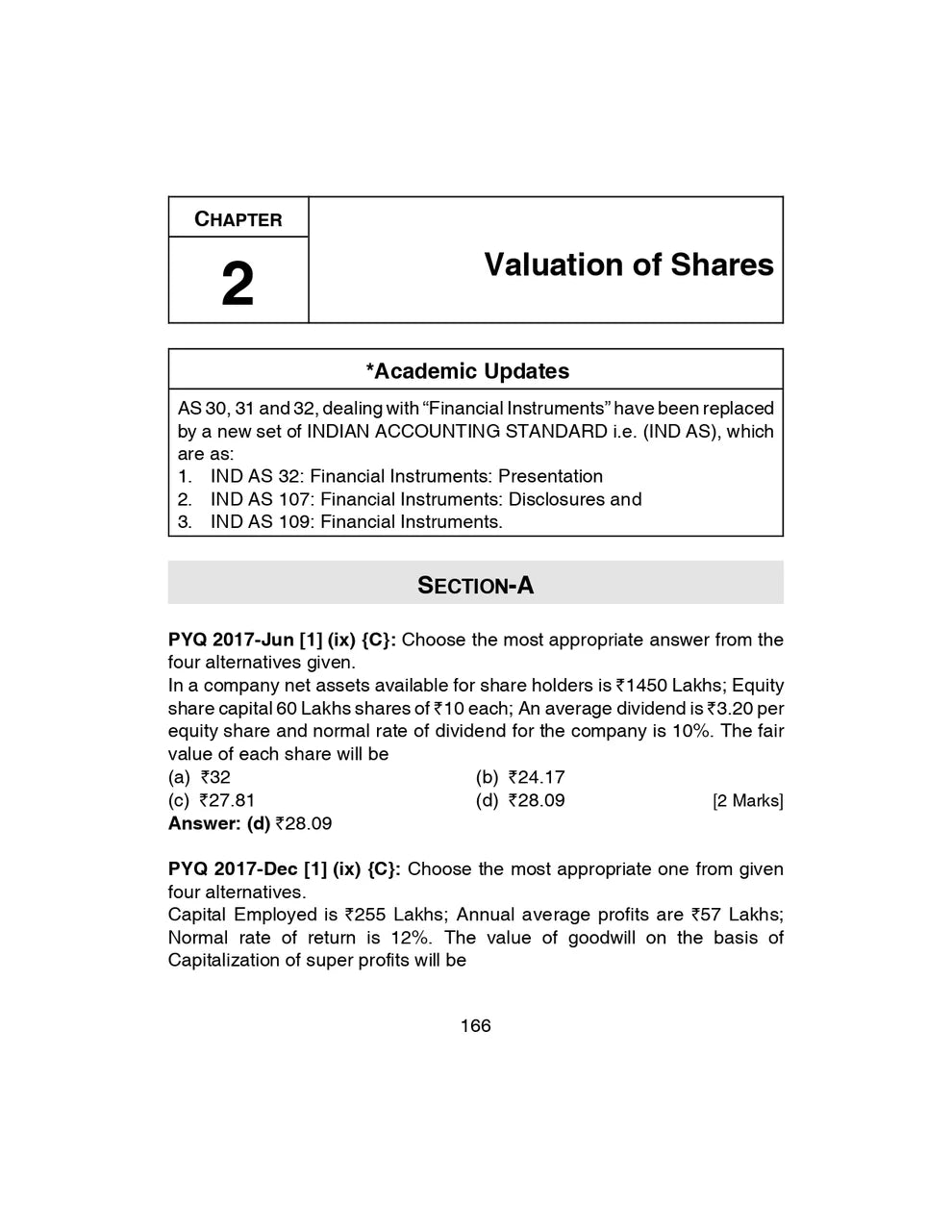 Shuchita Scanner Combo CMA Final Group 4 Paper (17 to 20A) Green Edition