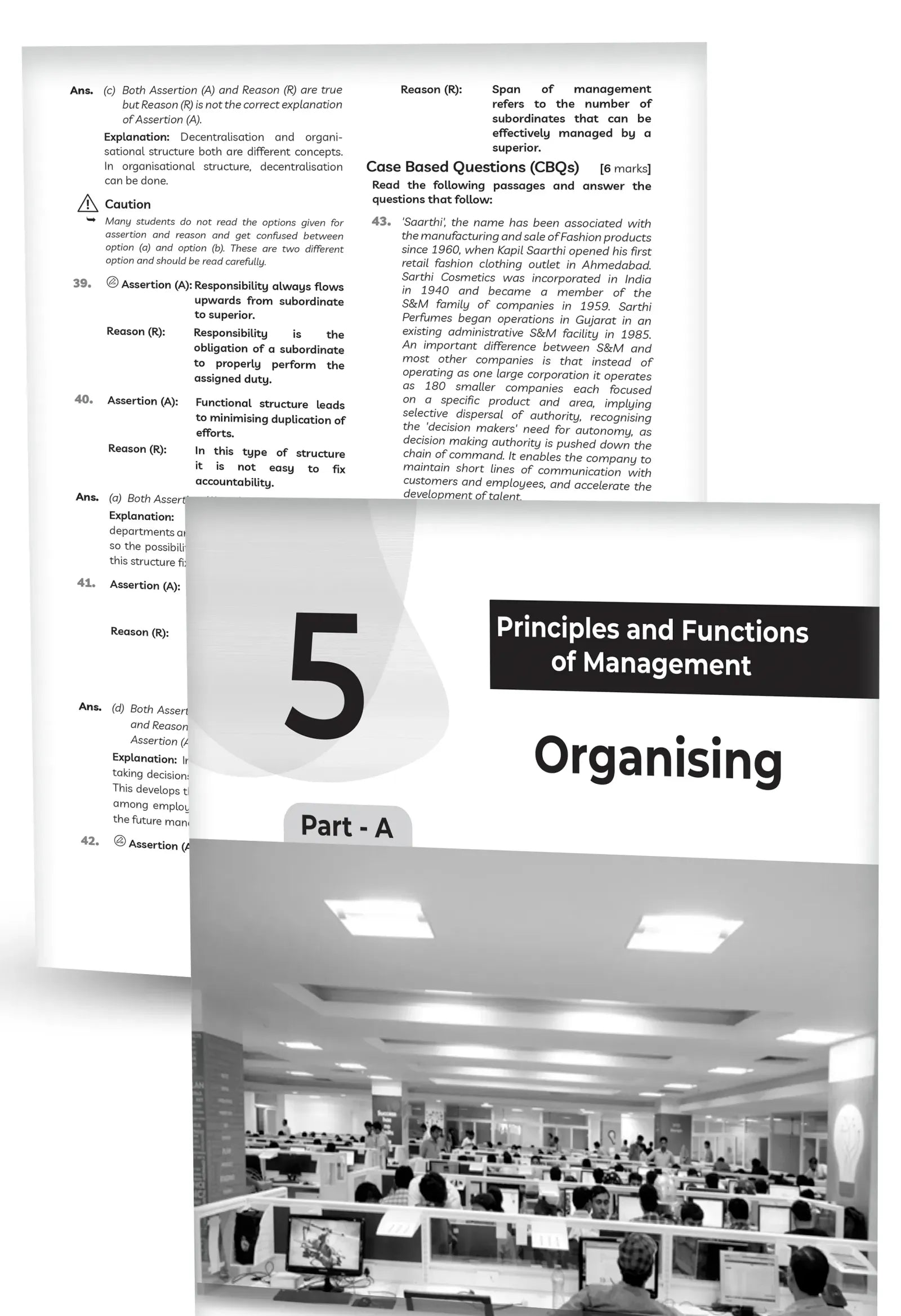 Educart's CBSE Class 12 Business Studies Question Bank (Chapterwise, Case-Based & Competency Qs) Book