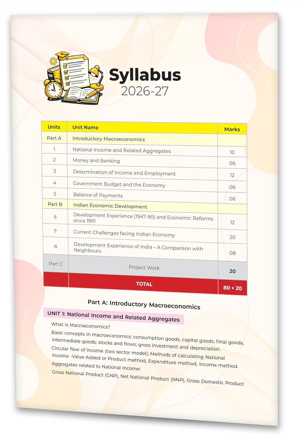 Educart's CBSE Class 12 Economics Question Bank (Chapter-wise PYQs, MCQs, Case-Based Qs & Notes) Book