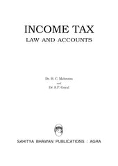 Income Tax Law and Accounts – Book By Sahitya Bhawan Publications
