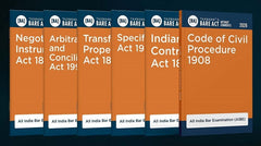 AIBE-XXI 2026 ADVANCED SCORE COMBO Books (Designed to Cover : 89 Marks) – Bare Acts without Comments with Uniform Section-wise Layout for Rapid Look-ups - Compact and Cost-effective [Set of 21 Bare Acts] By Taxmann