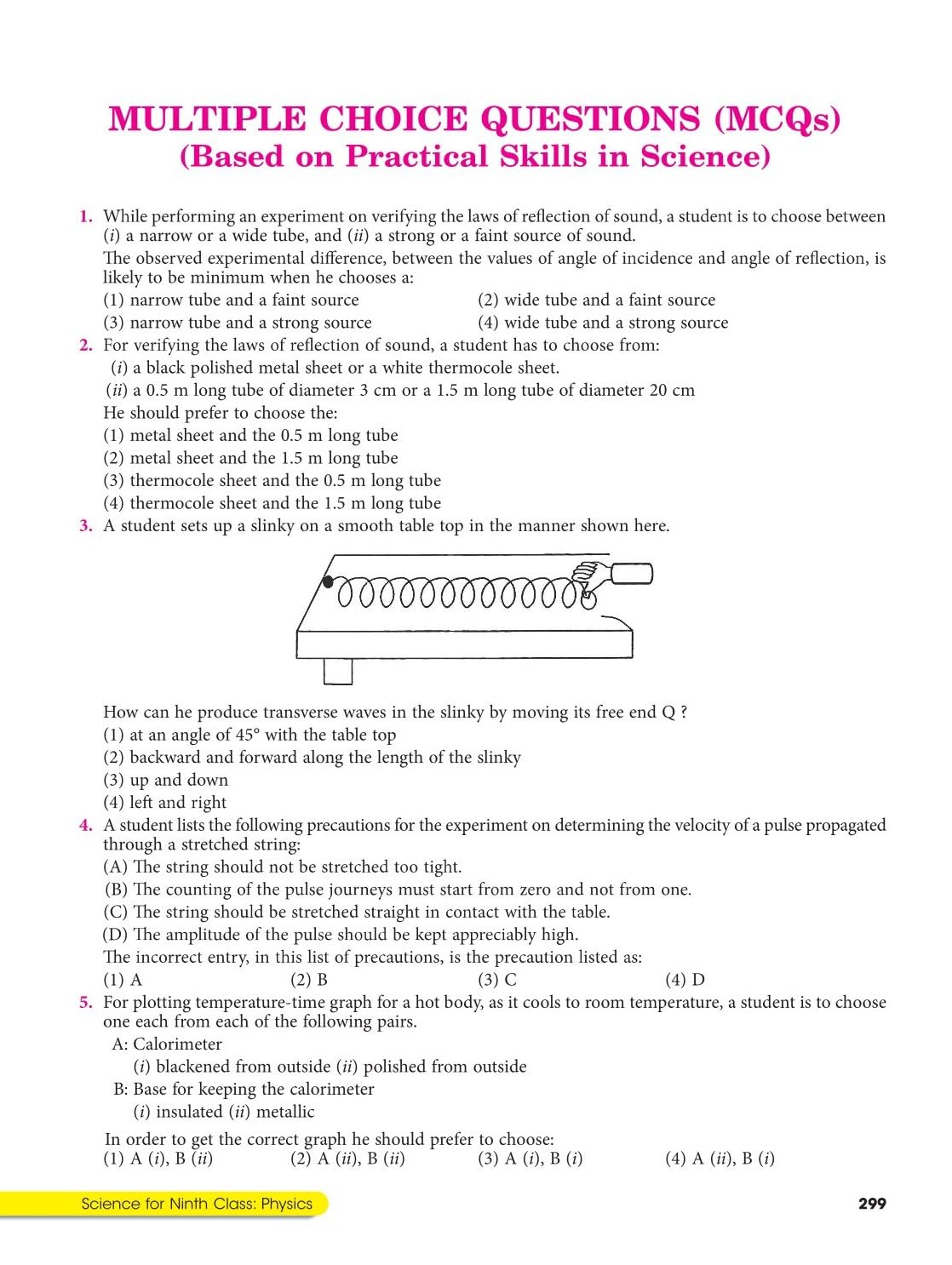 S Chand's Class 9 Physics Part 1 (Complete Physics Study for School Exams) Book