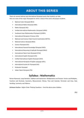 One For All Olympiads Workbook Class 4 Maths  - Book By Oswaal Books