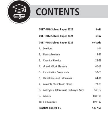 NTA CUET (UG) Chapter wise Question Bank - Physics, Chemistry, Mathematics and Biology Combo (Set of 4 Books) By MTG Learning