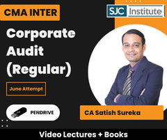 CMA Inter Corporate Audit (Regular) Video Lectures by CA Satish Sureka for June Attempt (Pendrive)