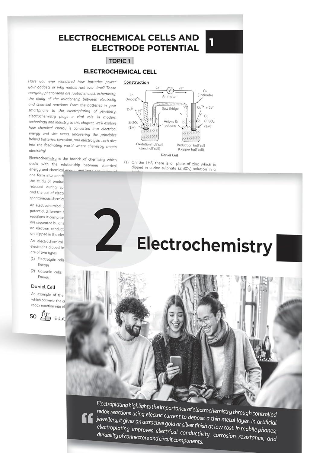 Educart's CBSE Class 12 Chemistry Question Bank (Chapter-wise PYQs, MCQs, Case-Based Qs, Numericals & Notes