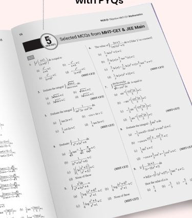 Objective MHT CET Mathematics Book for Engineering and Pharmacy Entrance Exam 2026 by MTG Learning