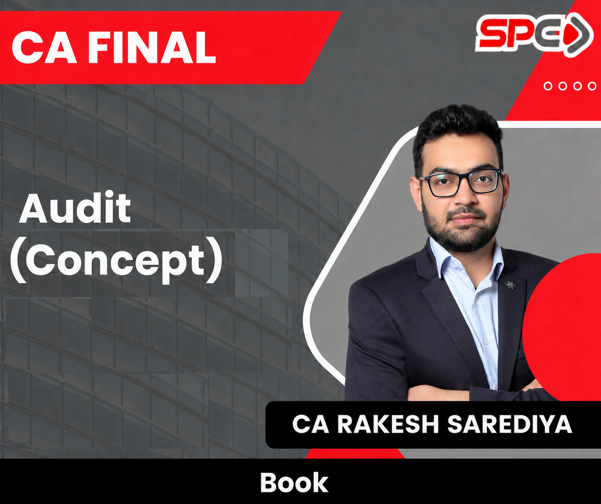 CA Final Audit Concept Book by CA Rakesh Sarediya