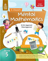 S Chand's Mental Mathematics Class 5 book by Dr. R.S. Aggarwal, Vikas Aggarwal