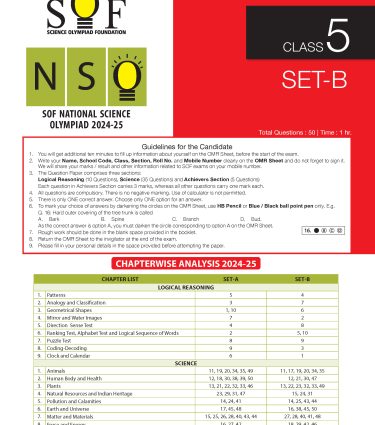ISO Class-5 Olympiad Previous Years Papers (PYP) Science with Sample OMR Sheet Book by MTG Learning