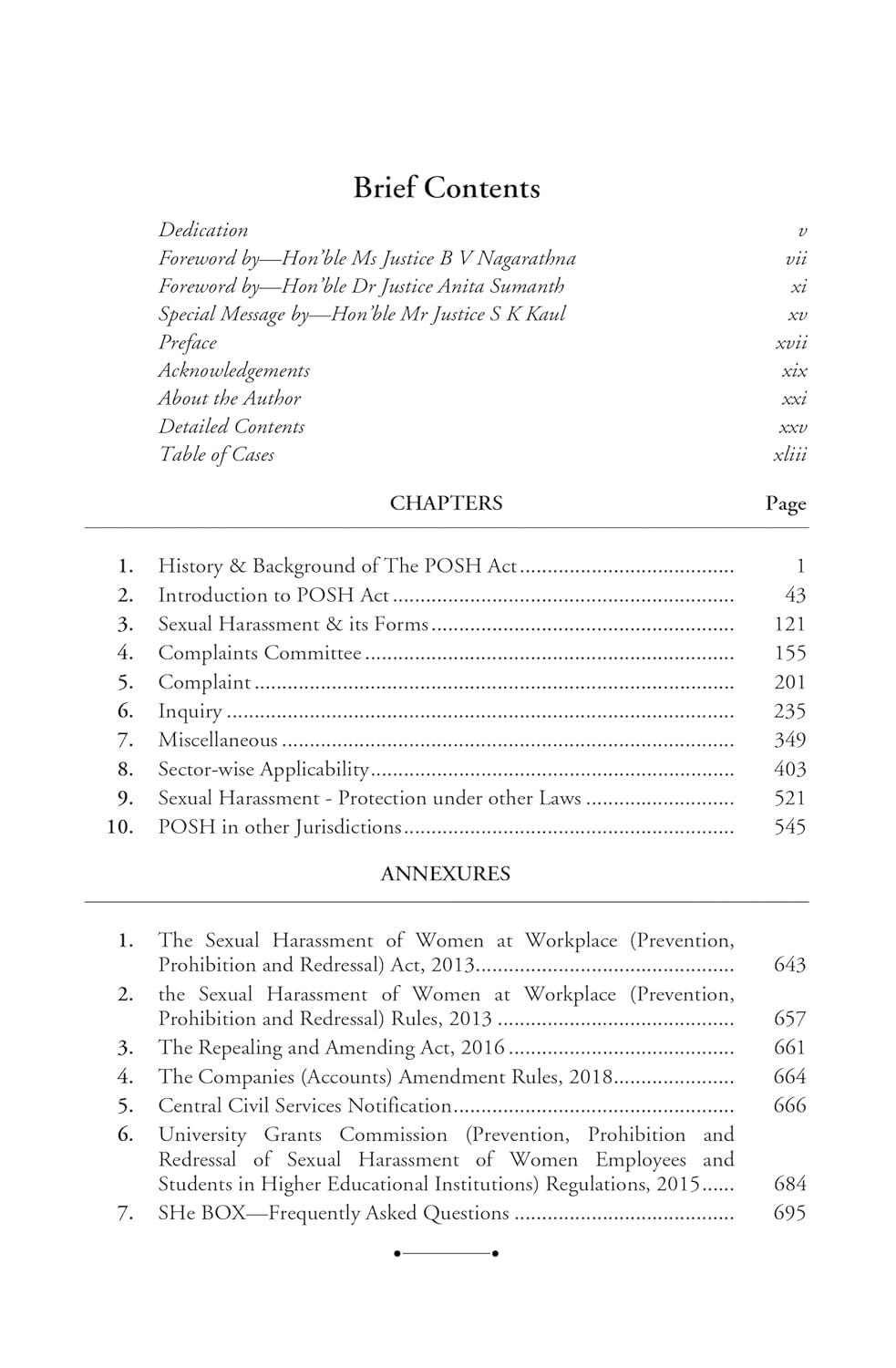 Treatise on POSH Act - A Critical and Comparative Commentary on the Sexual Harassment of Women at Workplace (Prevention, Prohibition and Redressal) Act, 2013 - Book By OakBridge Publishing