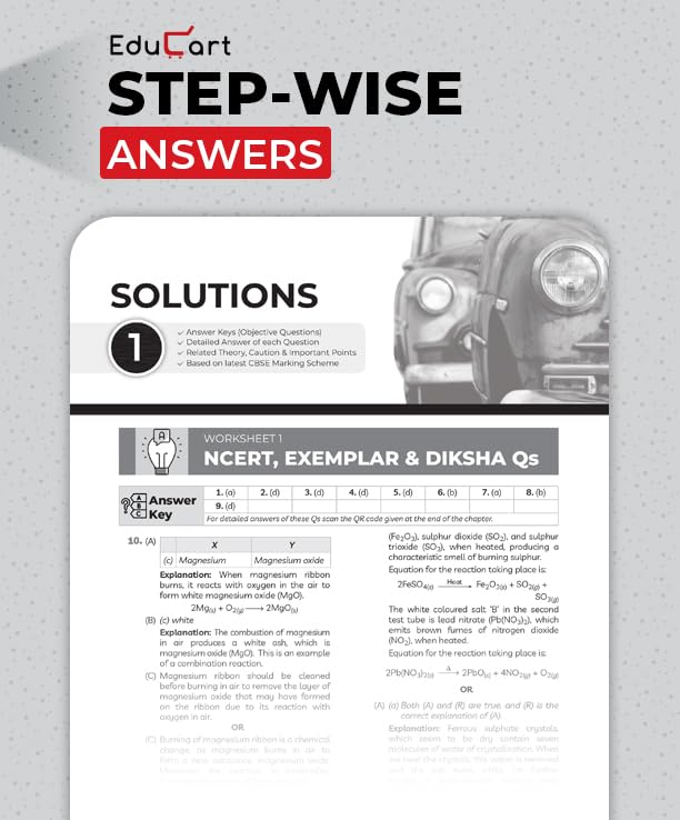 Educart One-shot CBSE Class 10 Question Bank Science Book