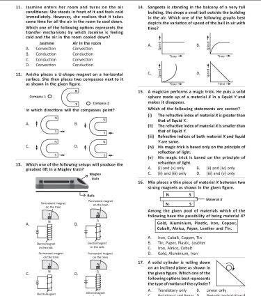 ISO Class-7 Olympiad Previous Years Papers (PYP) Science with Sample OMR Sheet - Book By MTG Learning