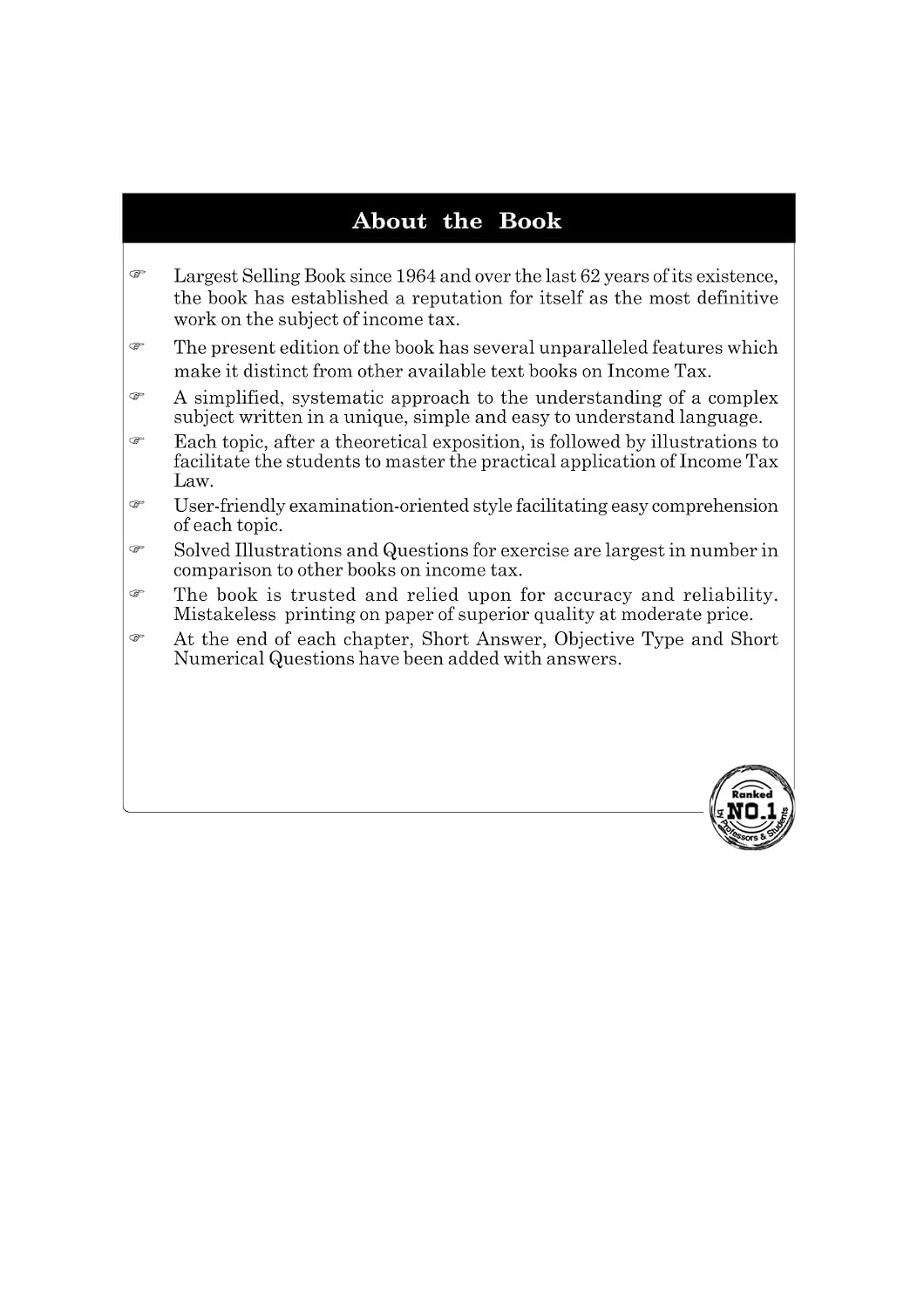 Income Tax Law and Accounts – Book By Sahitya Bhawan Publications