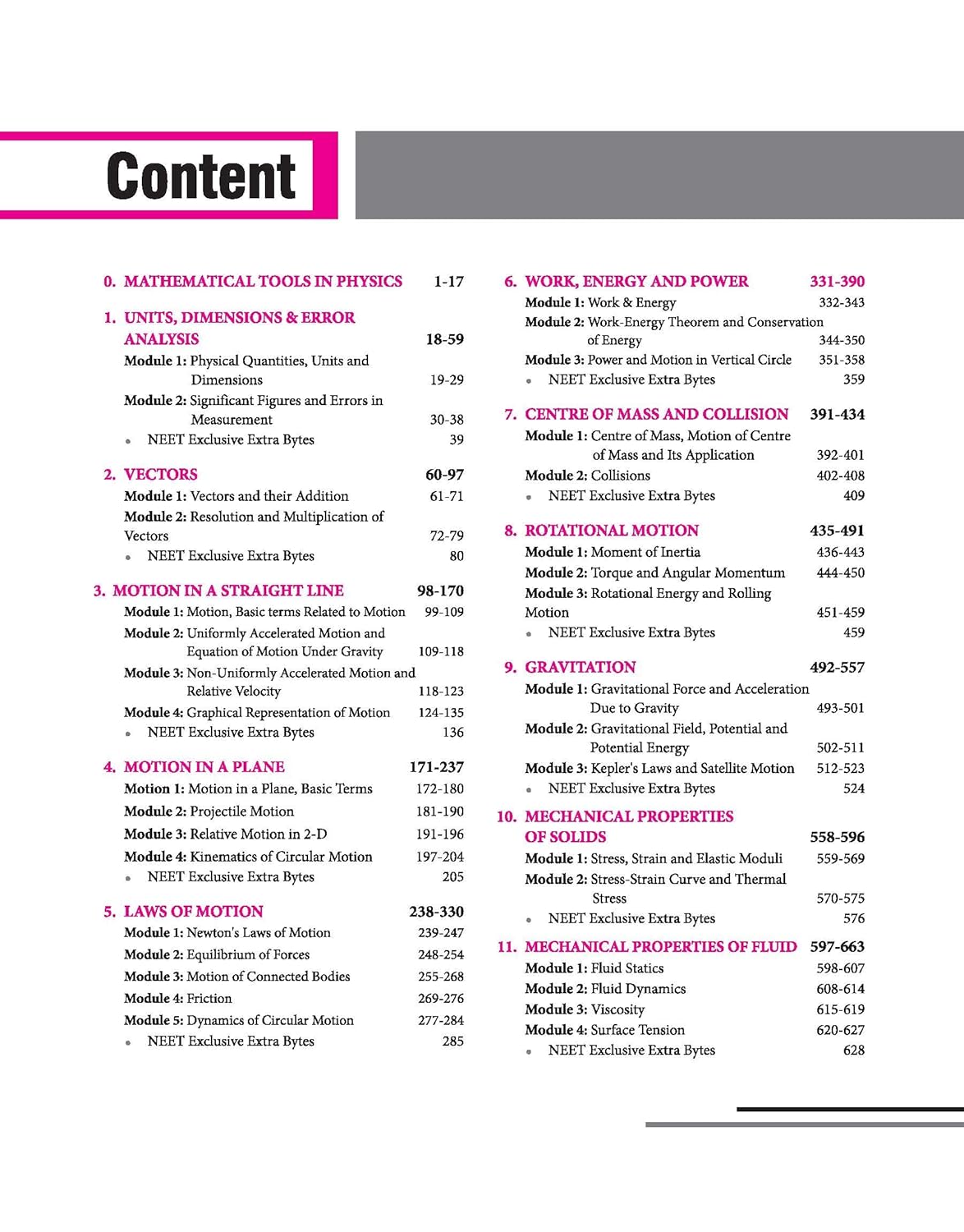 Arihant's Objective Physics Volume 1 for NEET (Medico Achiever’s Series) Book by DC Pandey
