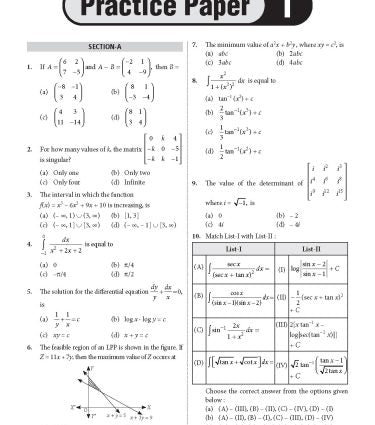 NTA CUET (UG) 10 Practice Test Papers - Physics, Chemistry, Mathematics and Biology By MTG Learning