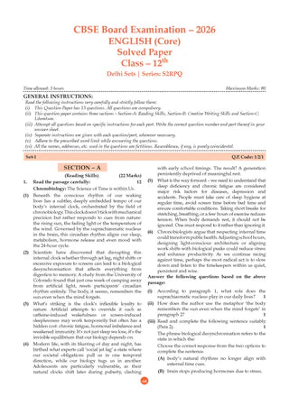CBSE Question Bank for Class 12 - English Core Book - Chapterwise and Topicwise Solved Papers For 2027 Exam By Oswaal Books