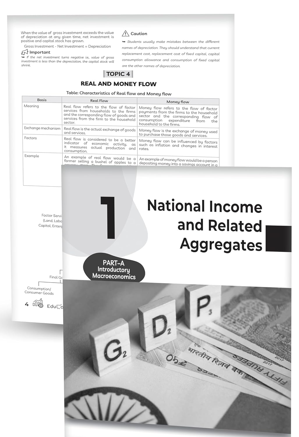 Educart's CBSE Class 12 Economics Question Bank (Chapter-wise PYQs, MCQs, Case-Based Qs & Notes) Book