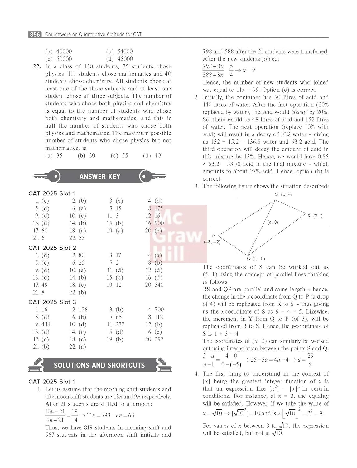 McGraw Hill's Courseware on Quantitative Aptitude for CAT - Book by Arun Sharma