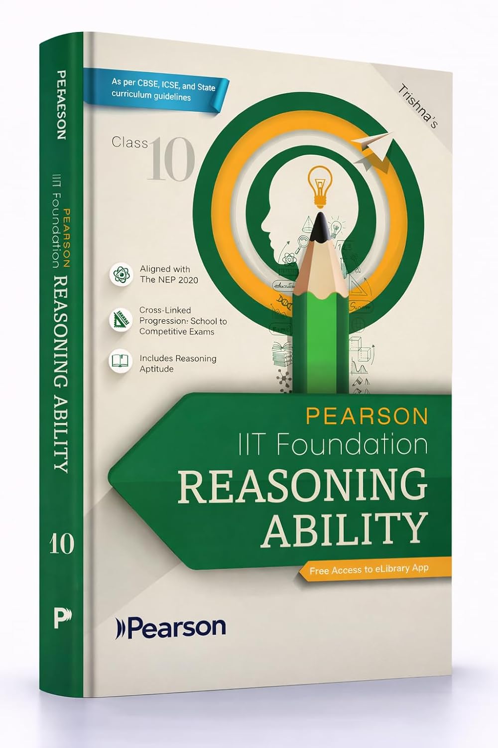 Pearson IIT Foundation Reasoning Ability Class 10 Book