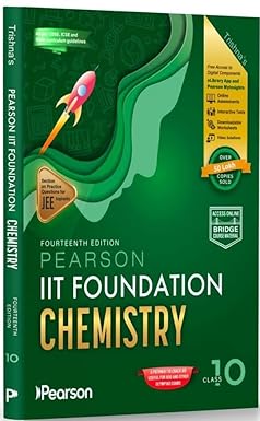 Pearson IIT Foundation Chemistry Class 10 Book