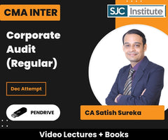 CMA Inter Corporate Audit (Regular) Video Lectures by CA Satish Sureka for Dec Attempt (Pendrive)