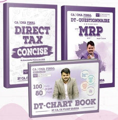 CA Final Direct Tax Regular Book Set by CA Vijay Sarda
