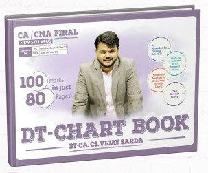 CA Final Direct Tax Chart Book by CA Vijay Sarda