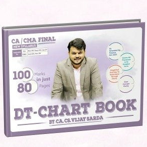 CMA Final Direct Tax (Chart) Book by CA Vijay Sarda