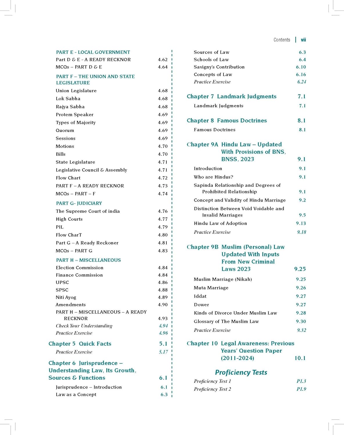 Legal Awareness & Legal Reasoning (LA/LR) - Book By Pearson