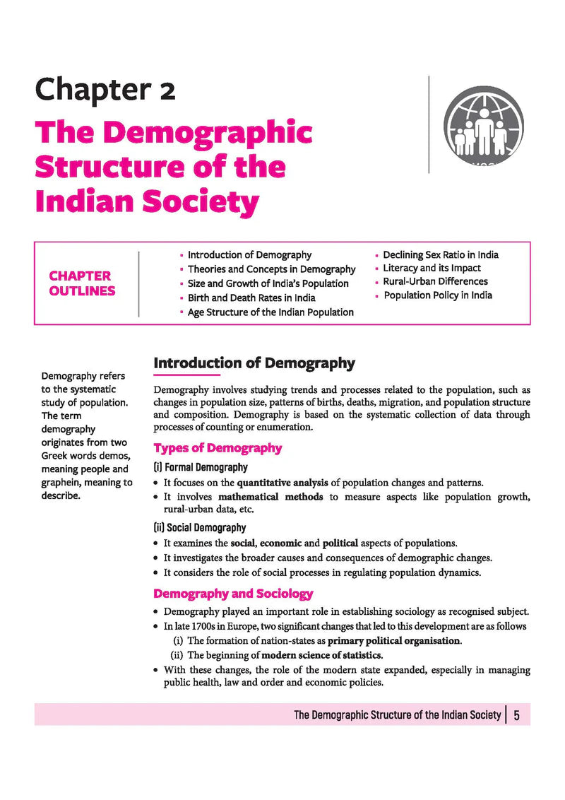 All in One Sociology Class 12 for CBSE Exam - Book By Arihant Publication