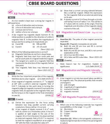 Class 12 CBSE Physics Book (CBSE Champion) - Chapterwise Topicwise Solved Papers By MTG Learning