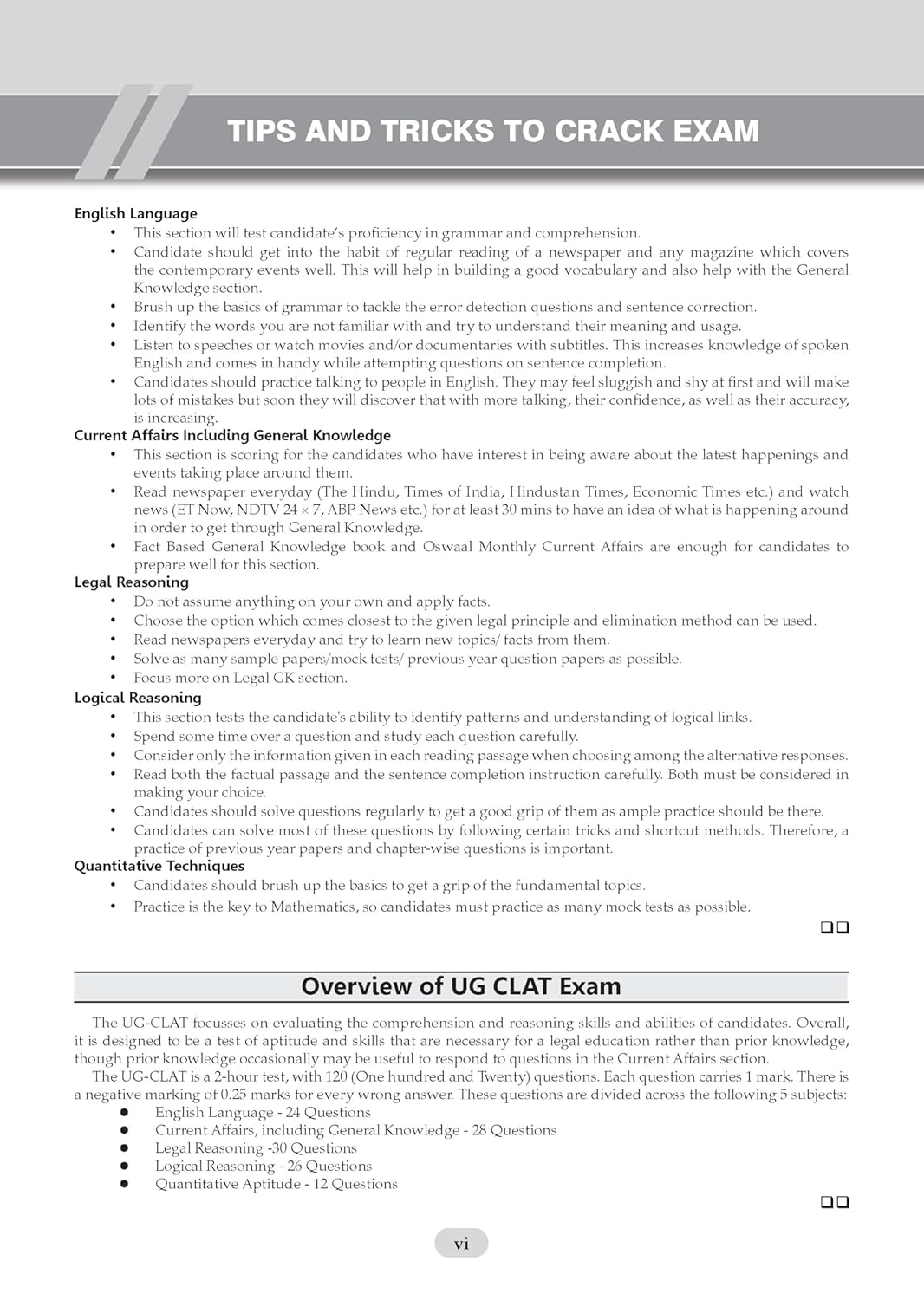 CLAT (UG) 10 Mock Test Papers - Book by Oswaal Books