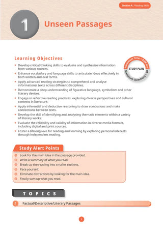 CBSE Question Bank for Class 12 - English Core Book - Chapterwise and Topicwise Solved Papers For 2027 Exam By Oswaal Books