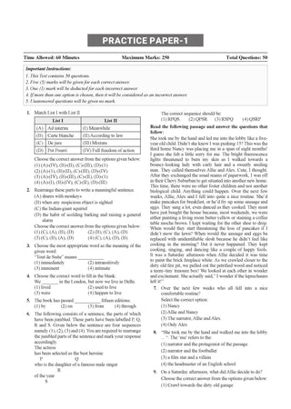 NTA CUET (UG) Question Bank - English Book By Oswaal Books