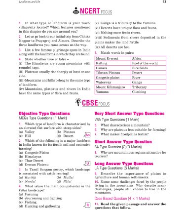 100 Percent NCERT & CBSE Social Science Class 6 - Book By MTG Learning