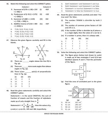 IMO Class-6 Olympiad Previous Years Papers (PYP) Mathematics with Sample OMR Sheet- Book by MTG Learning