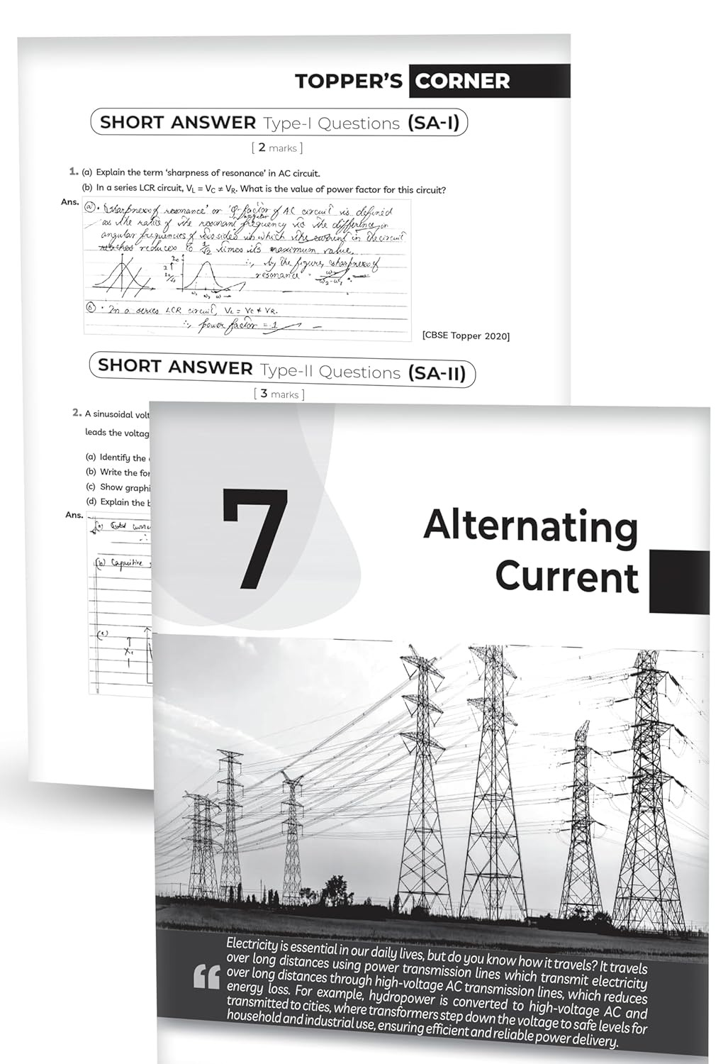 Educart's CBSE Class 12 Physics Question Bank (Chapter-wise PYQs, MCQs, Case-Based Qs, Numericals & Notes) Book