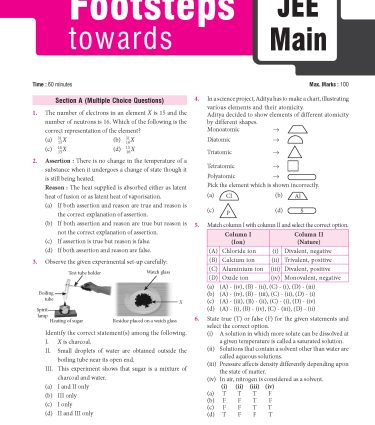 Foundation Course Chemistry Book for Class 8 by MTG Learning