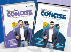 CA Final Indirect Tax Laws Concise (Concept Books) by CA Siddhesh Valimbe