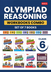 Class 6 ISO-IMO-IEO-ICSO-IGKO-ISSO Olympiad Workbook and Reasoning Book Combo (Set of 7 Books) By MTG Learning