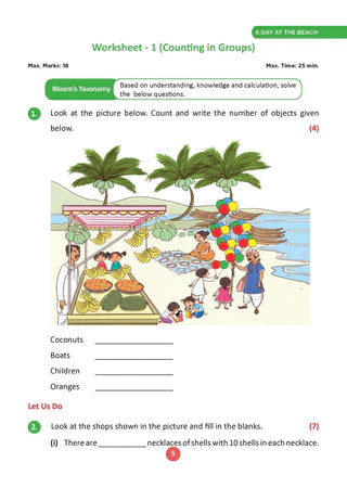 One For All Mathematics Workbook Concept Wise for Class 2 by Oswaal Books
