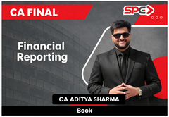 CA Final Financial Reporting Books by CA Aditya Sharma