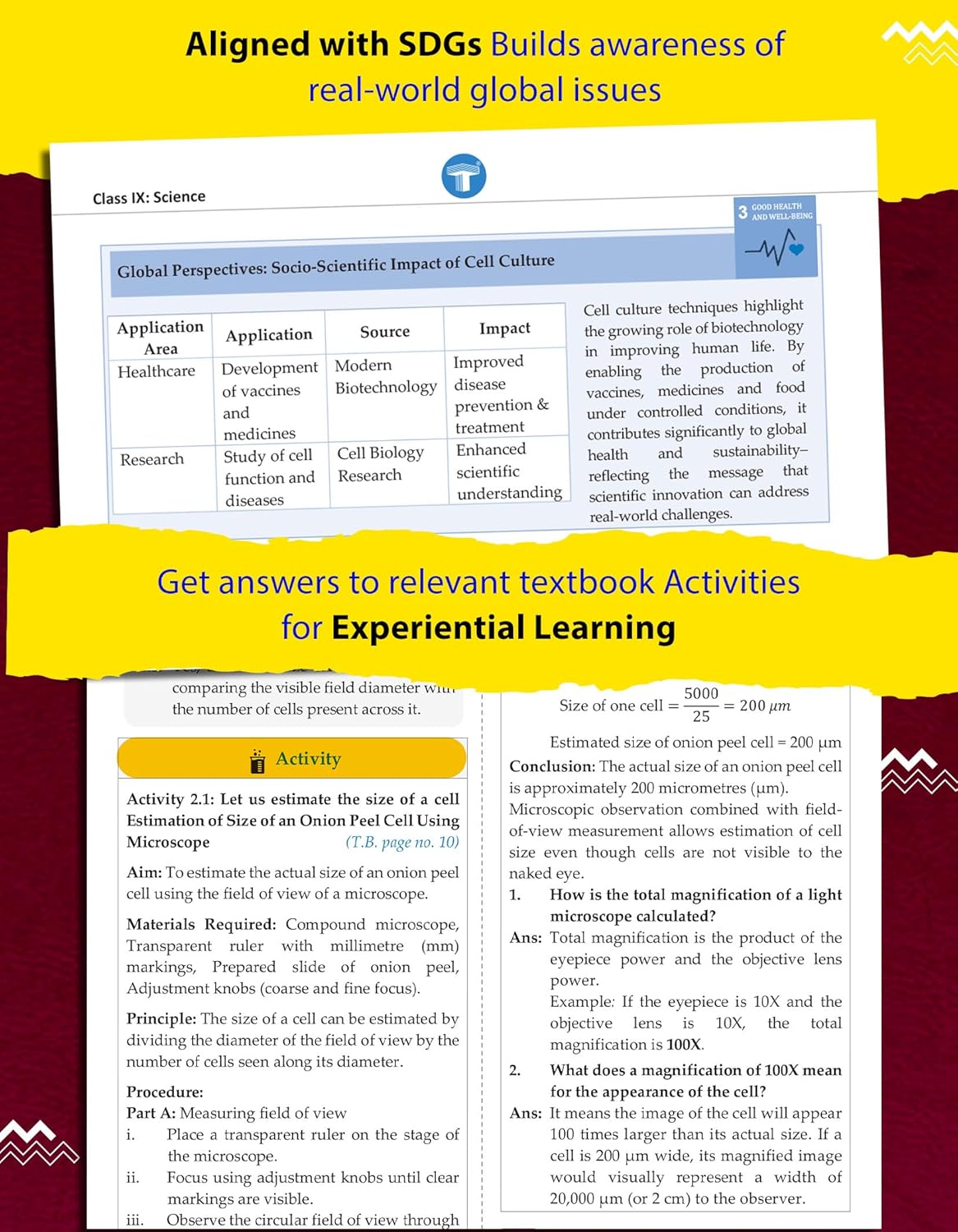 CBSE Class 9 Science Notes Book By Target Publications
