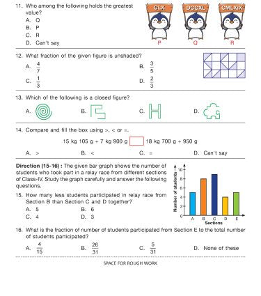 IMO Class-4 Olympiad Previous Years Papers (PYP -  Set A and B) Mathematics - Book by MTG Learning