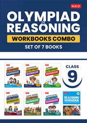 Class 9 ISO-IMO-IEO-ICSO-IGKO-ISSO Olympiad Workbook and Reasoning Book Combo (Set of 7 Books) By MTG Learning