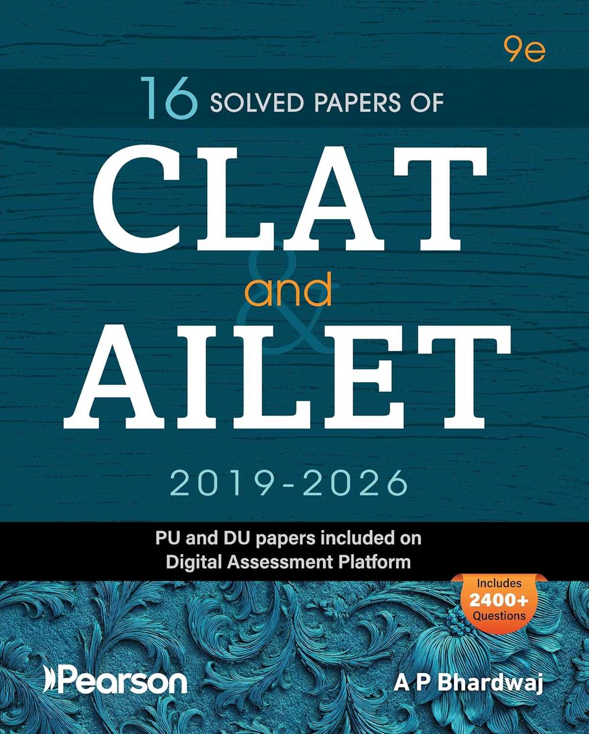 Complete CLAT Manual, Solved Papers CLAT & AILET, Legal Awareness & Reasoning and Legal Aptitude Workbook for CLAT - Books By Pearson