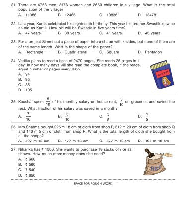 IMO Class-4 Olympiad Previous Years Papers (PYP -  Set A and B) Mathematics - Book by MTG Learning