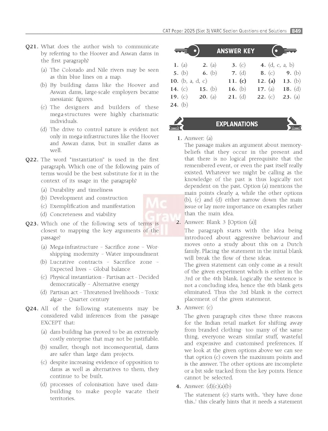 McGraw Hill's Courseware on Verbal Ability & Reading Comprehension for CAT - Book by Arun Sharma &  Meenakshi Upadhyay