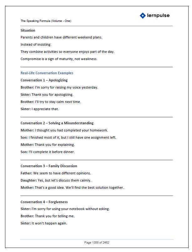 The Speaking Formula (Volume - One) : Your Step-by-Step Guide to Confident English Communication - Master English. Transform Your Future